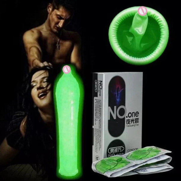 Night Light Glow in the Dark Latex Condoms